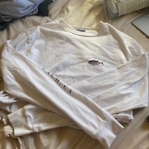 Brandy rare newport crop shirt